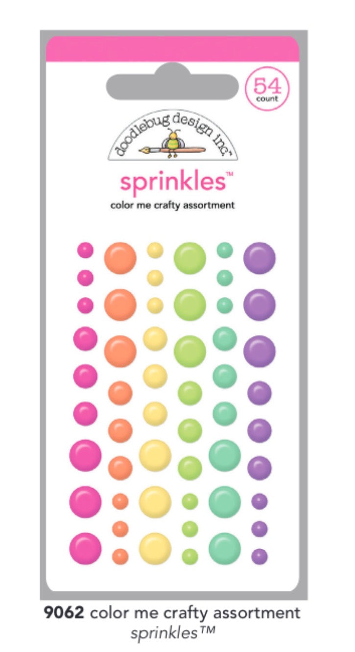 Color Me Crafty Shape Sprinkle Assortment
