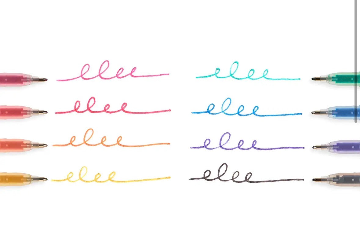 Radiant Writers Glitter Gel Pens
