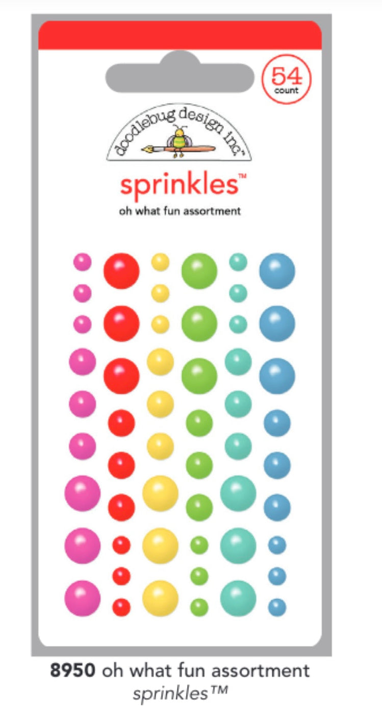 Oh What Fun Shape Sprinkle Assortment