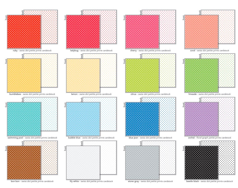 Swiss Dot Petite Prints Doodlebug