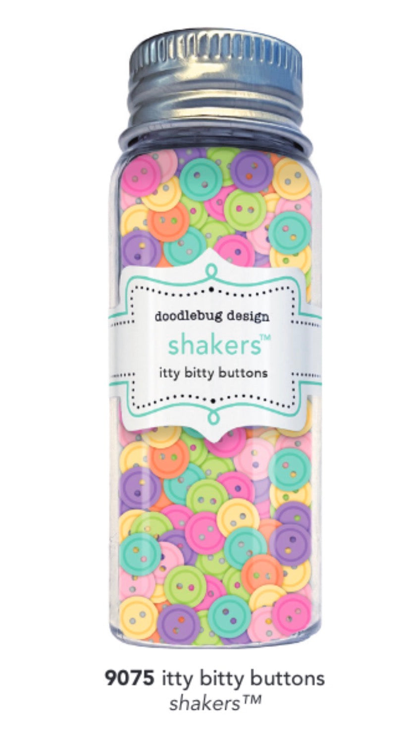 Itty Bitty Buttons Shakers