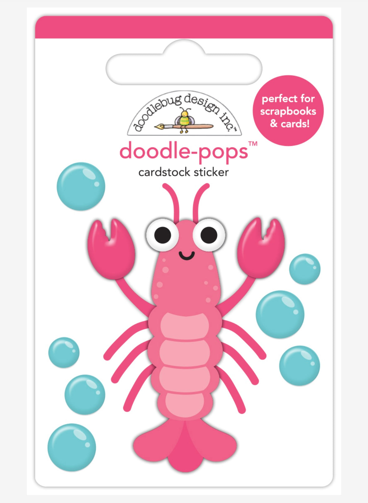 Lobster Summer Fun Doodle Pop