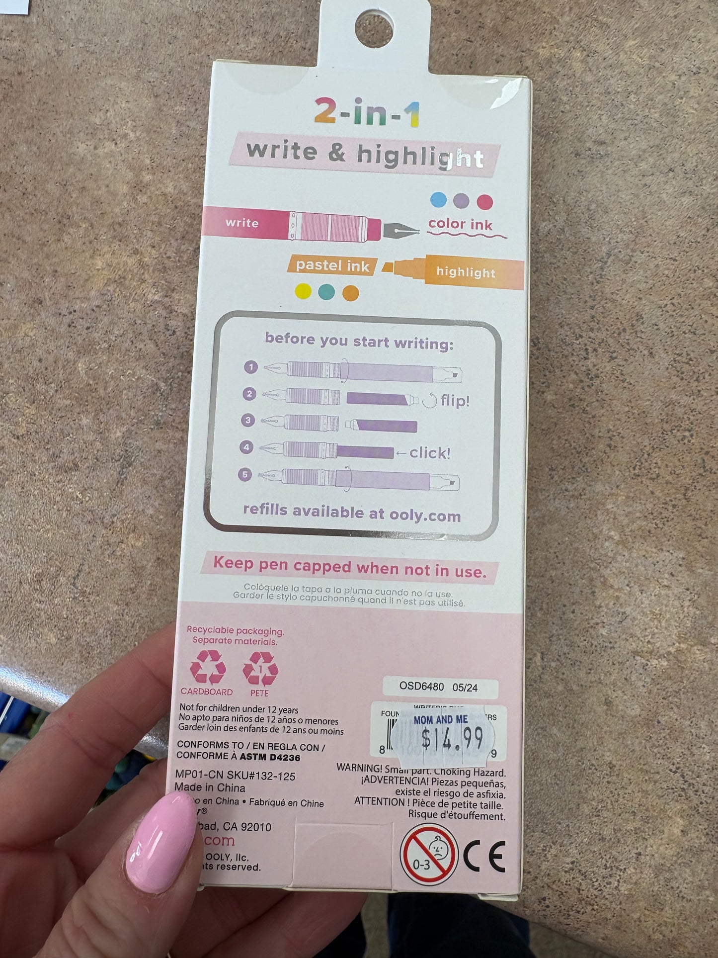 Writers Duo Fountain Pens and Highlighter