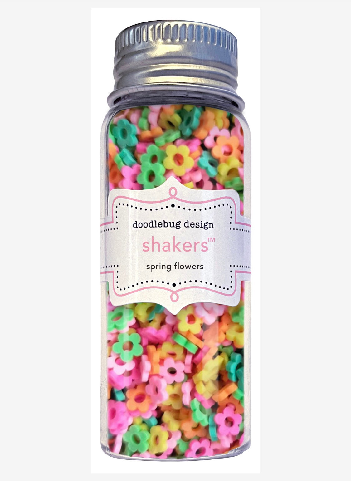 Butterfly Kisses Spring Flower Shakers