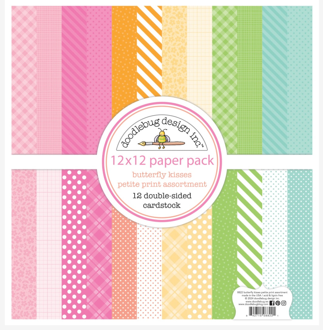 Butterfly Kisses Petite Prints Doodlebug