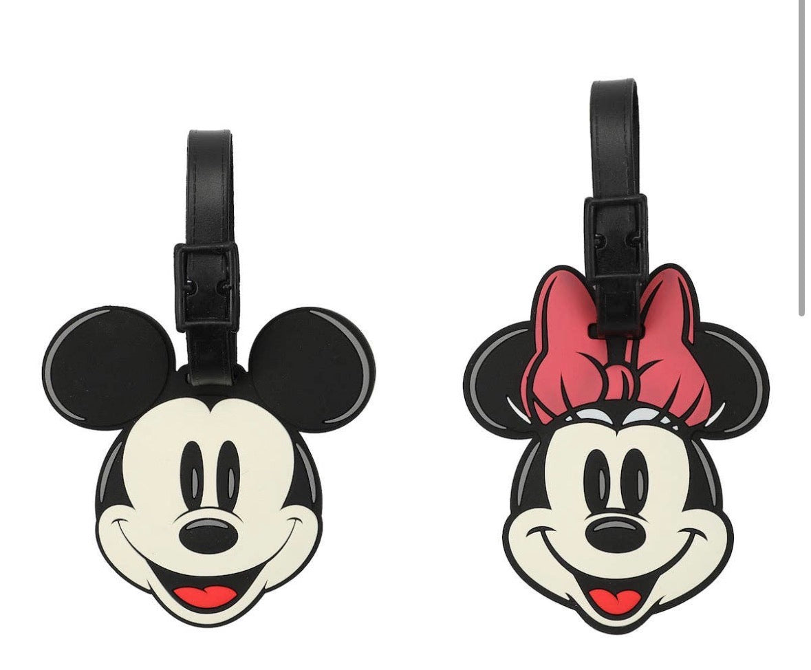 Mickey and Minnie Luggage Tags