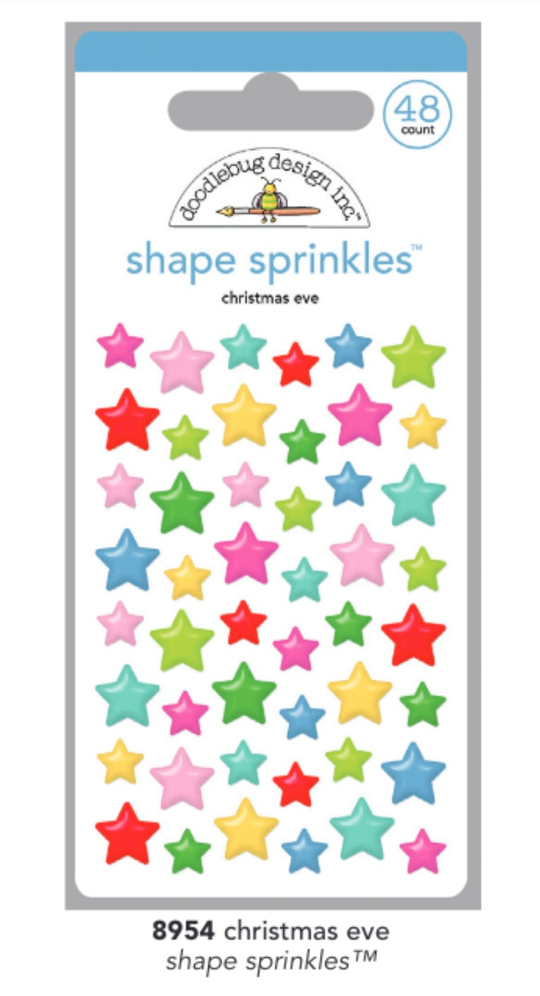 Christmas Eve Shape Sprinkle