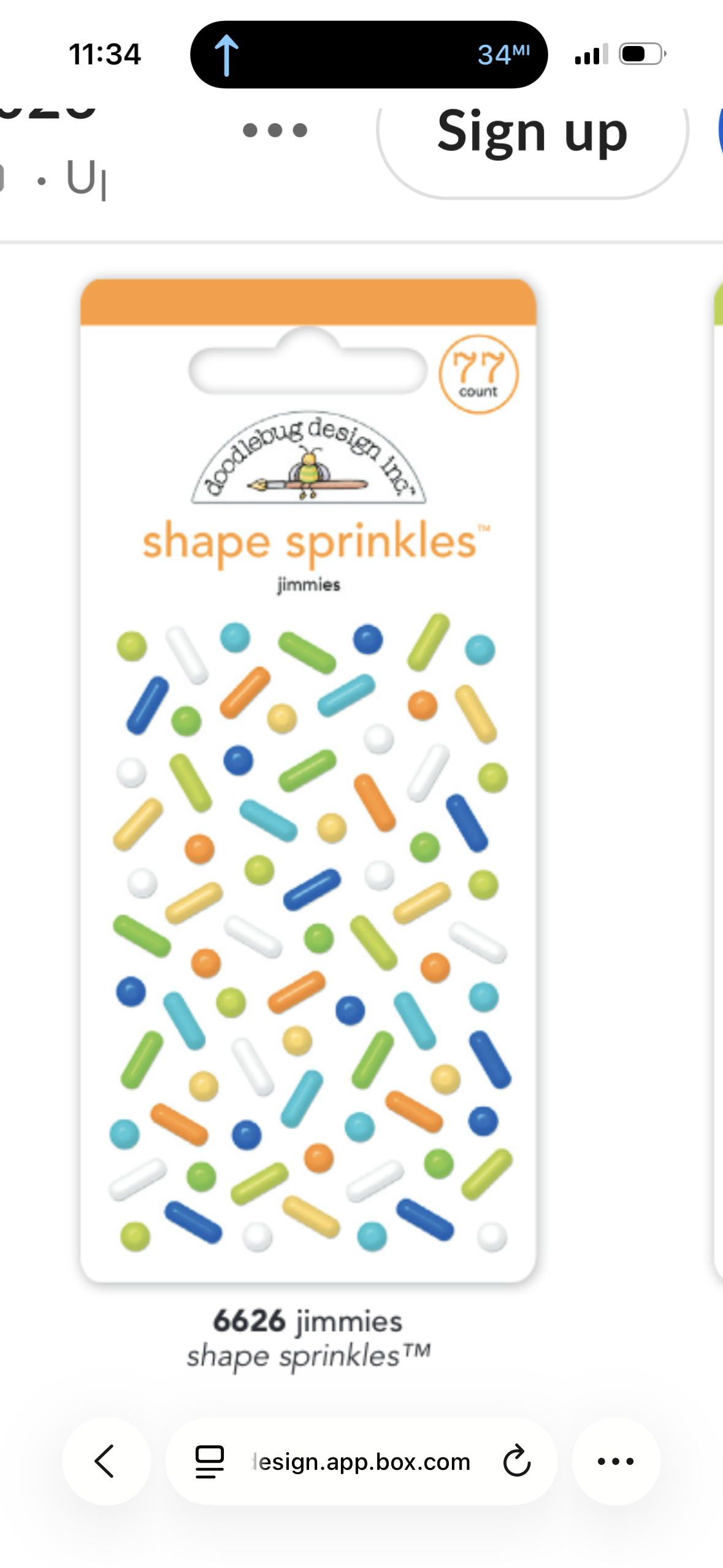 Jimmies Sprinkle Shapes Balloons and Banners