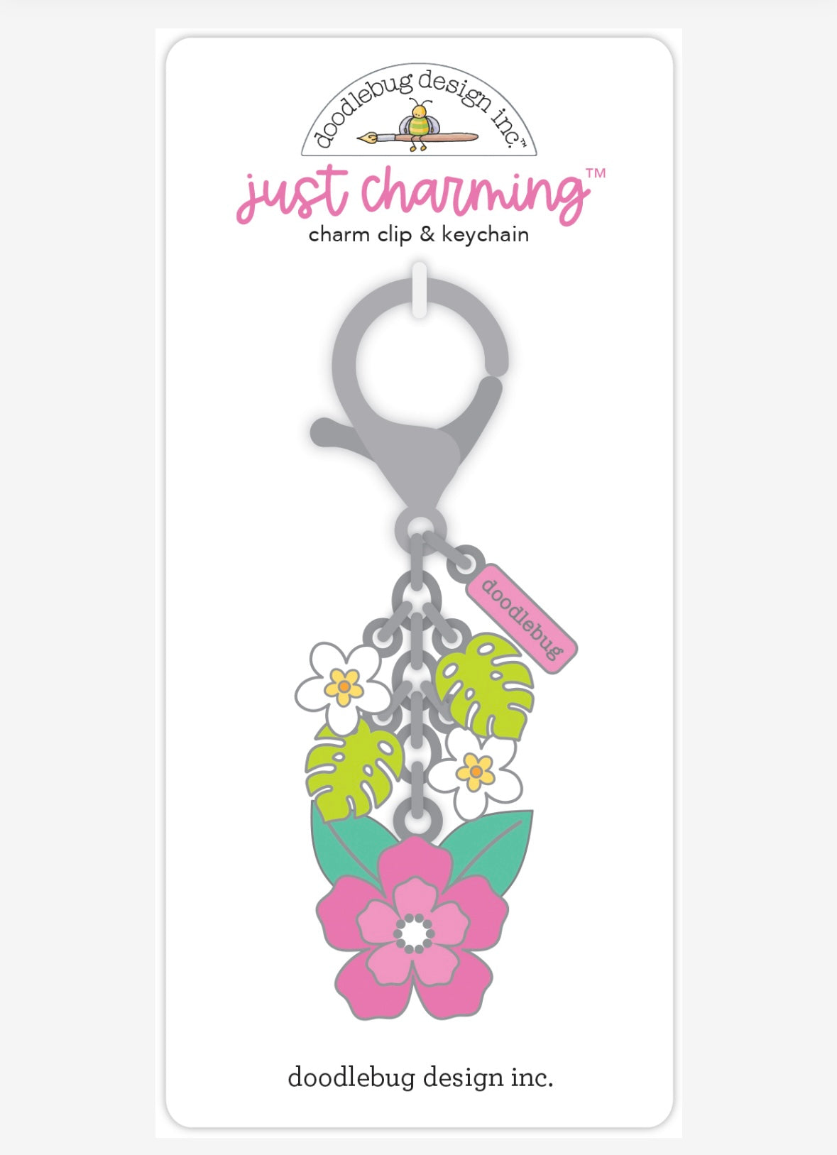 Summer Fun Bag Charm - Key Chain