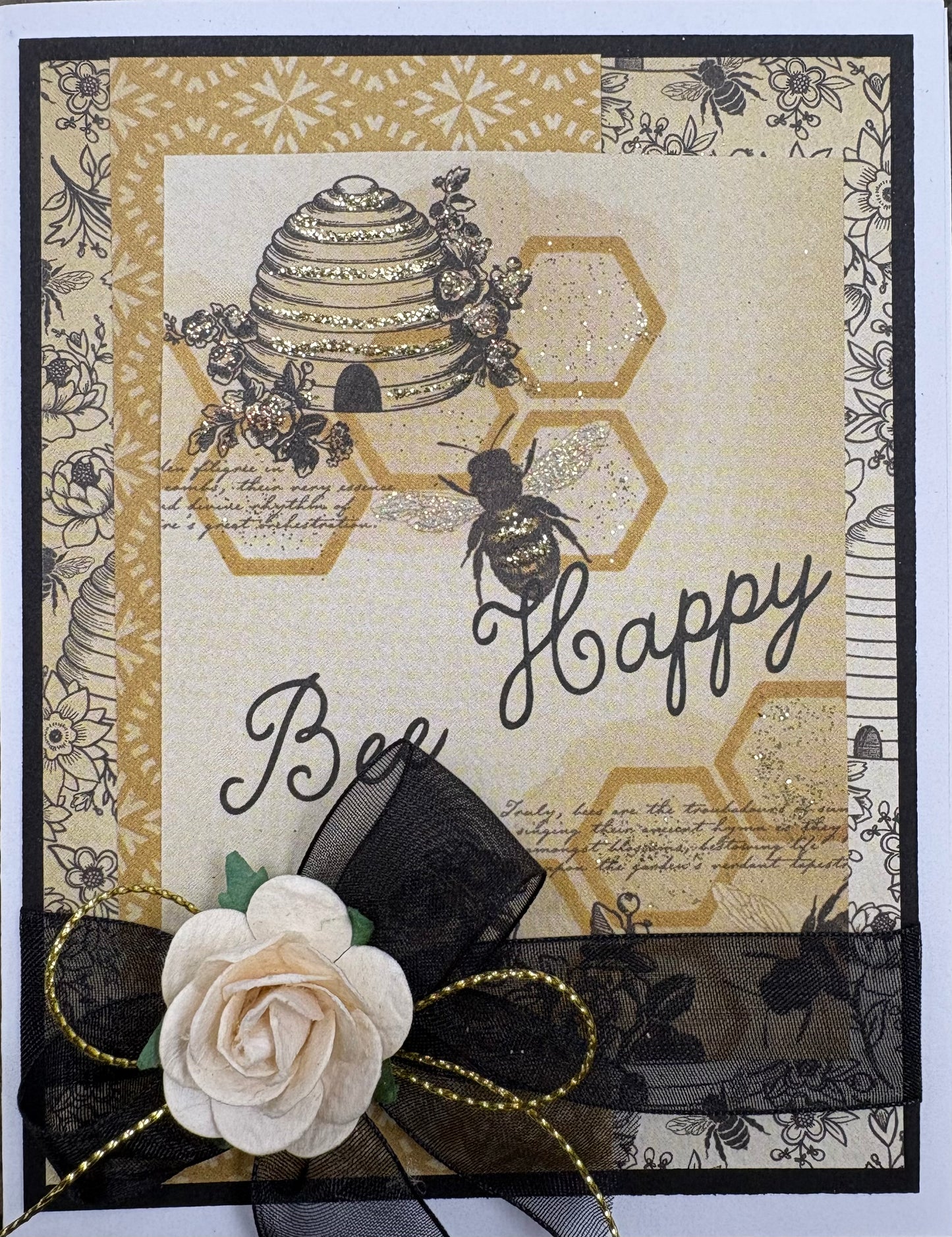 Bee Happy Card Kit