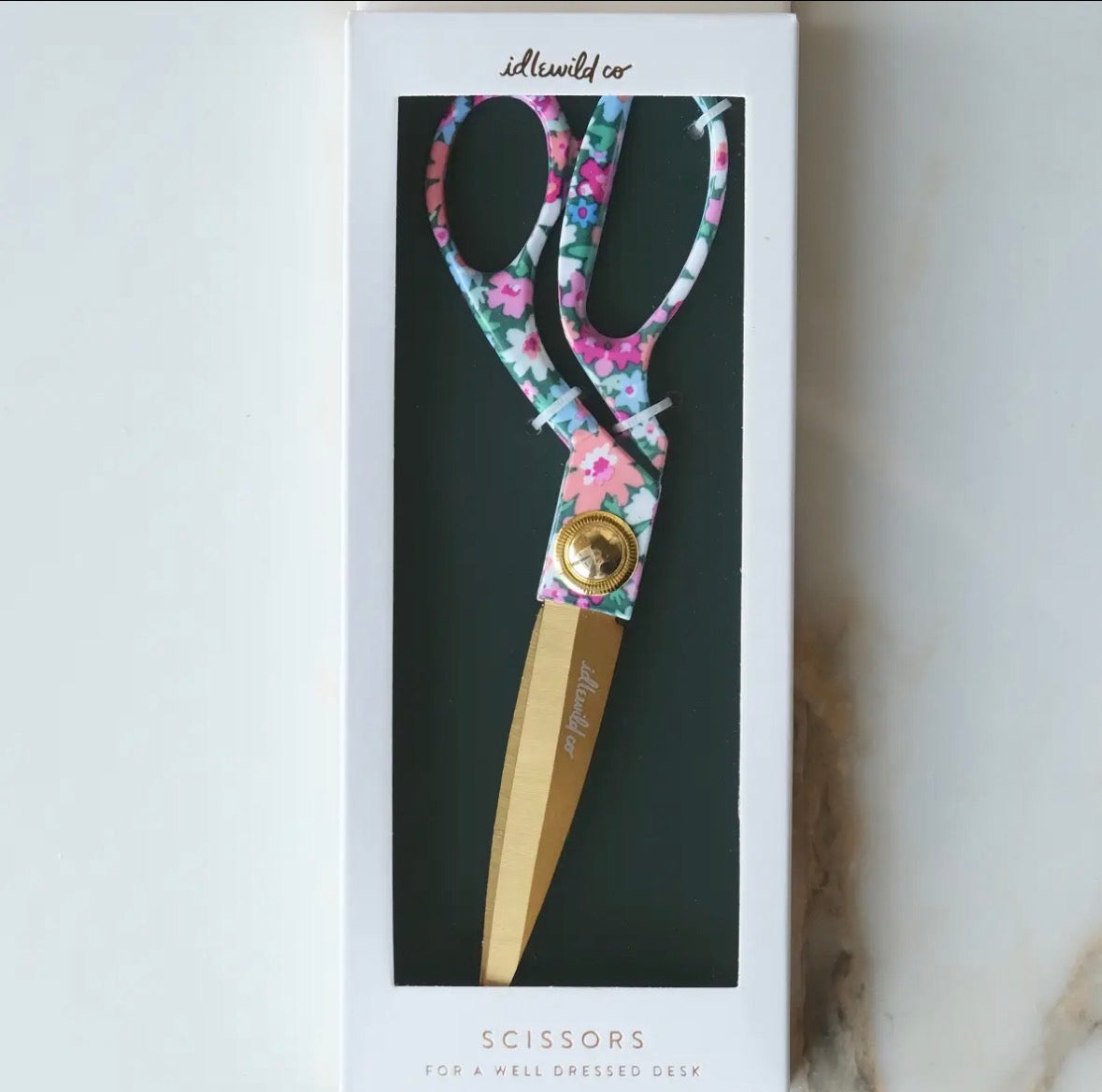Floral Scissors