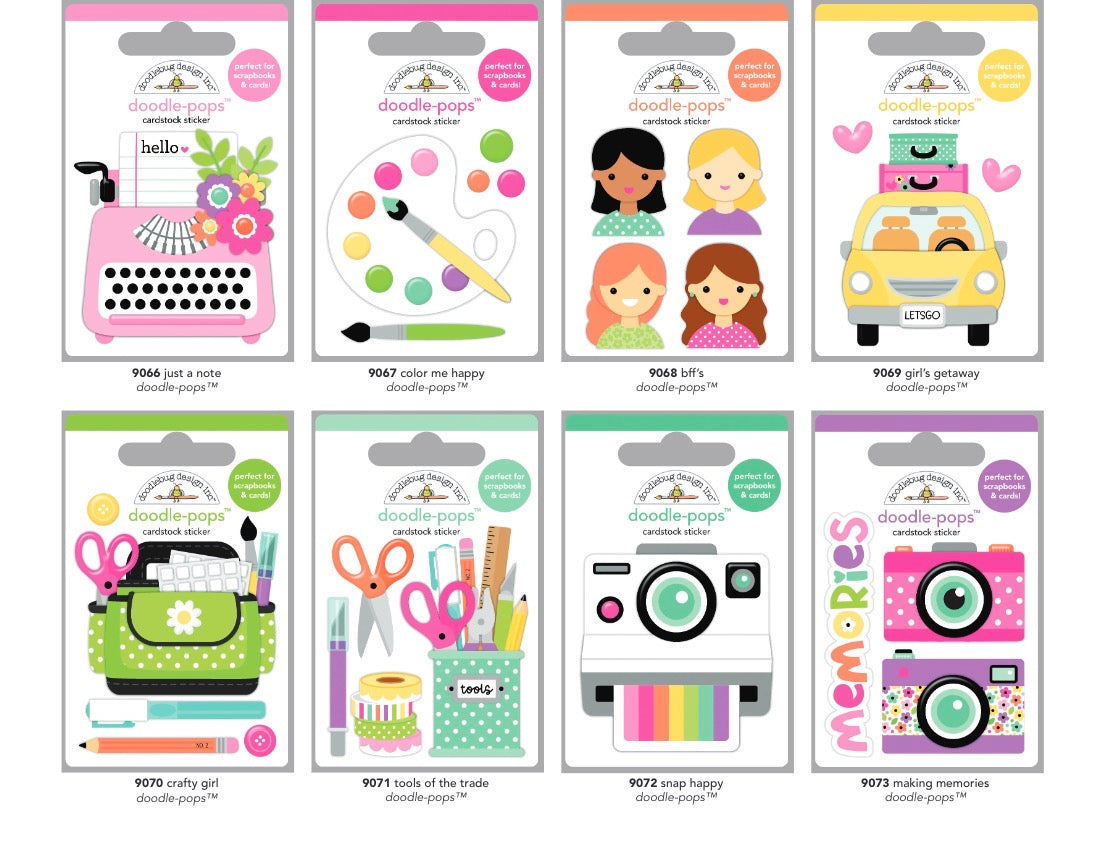 Color Me Crafty Doodle Pop Bundle