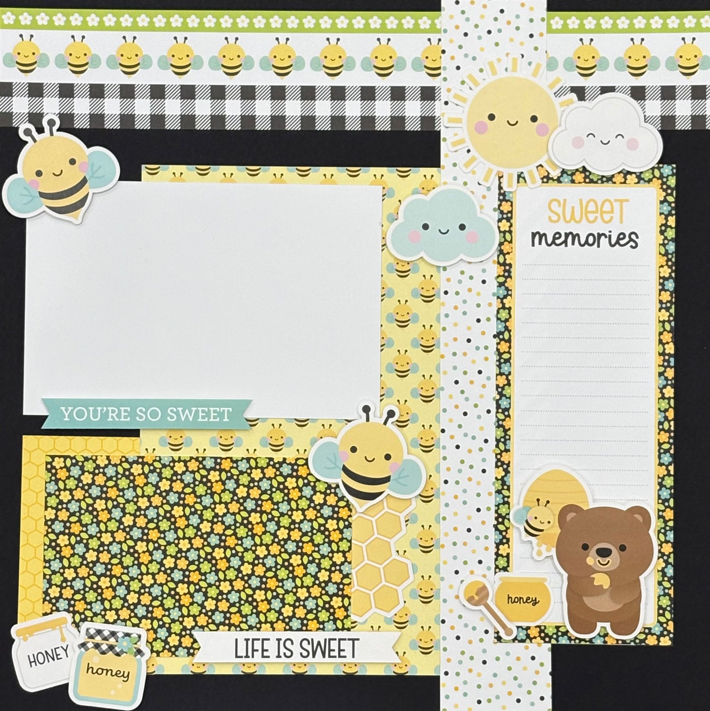 You’re my Sunshine 12x12 Bee Page Bundle