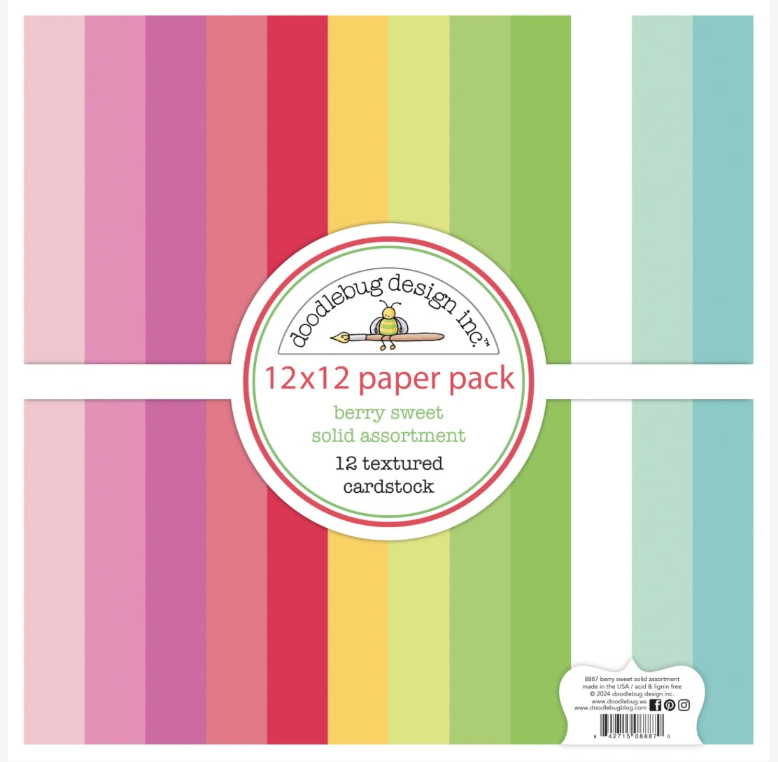 Berry Sweet Cardstock