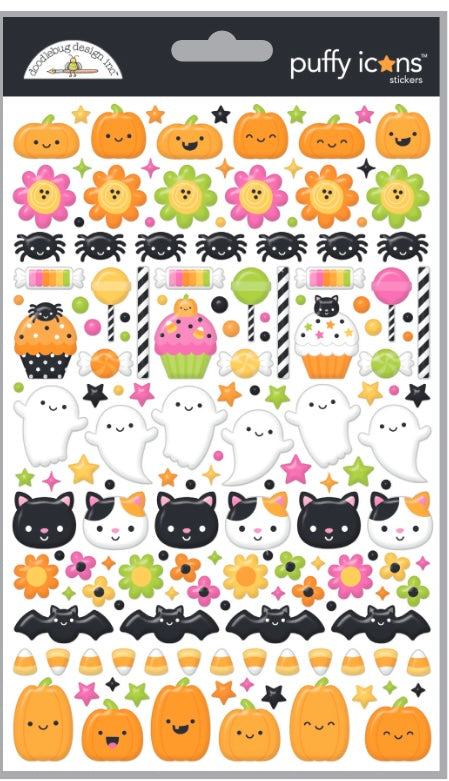 Hey Pumpkin Puffy Stickers