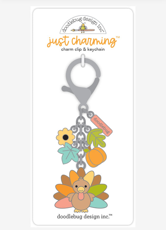 Farm House Turkey Key Chain