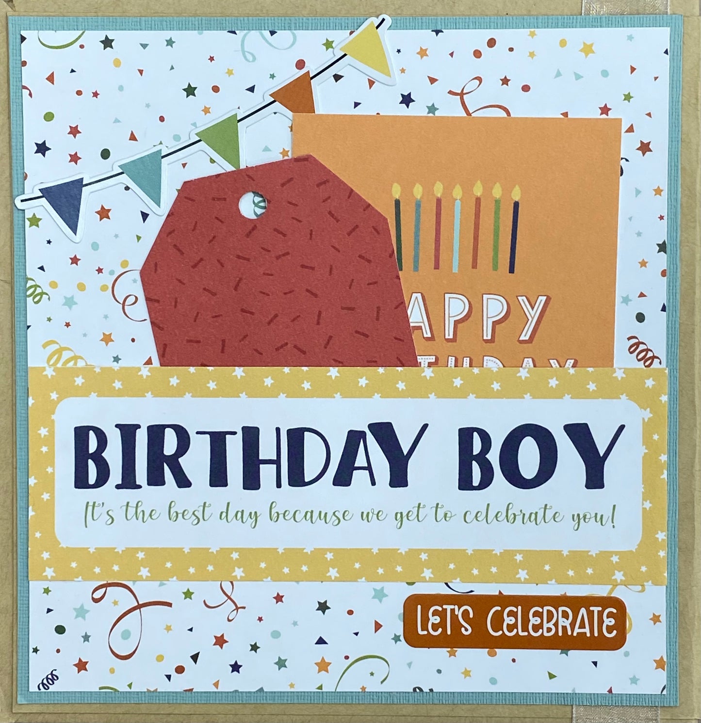 Birthday Boy Mini Album with Cards