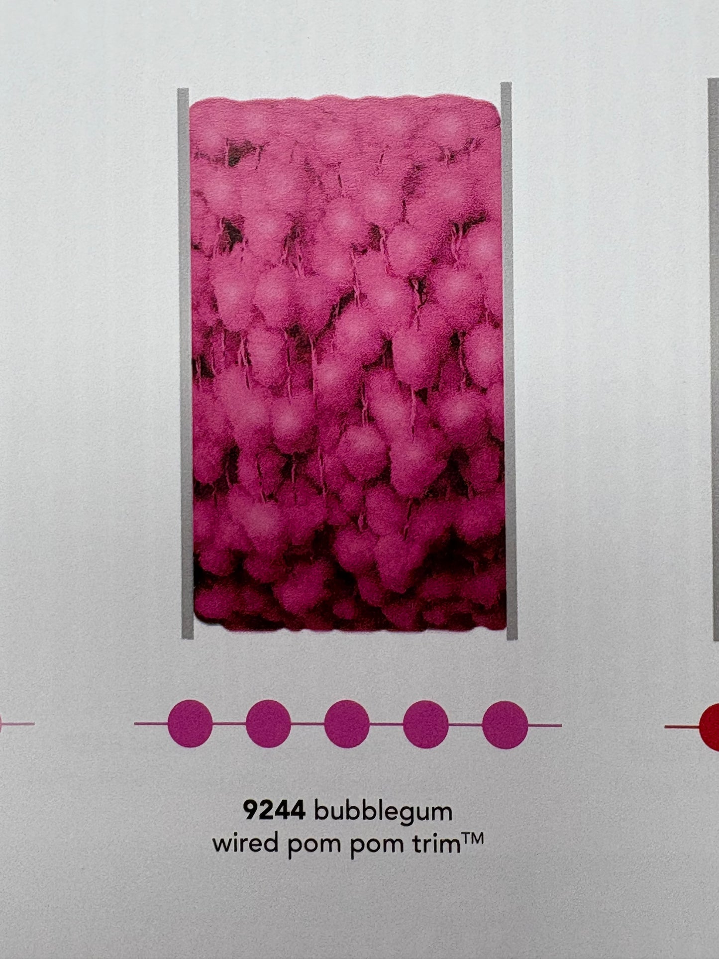 Bubblegum Pom Pom Ribbon Doodlebug