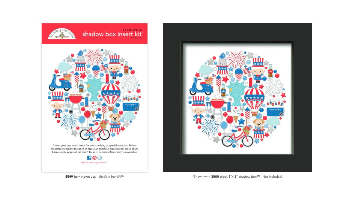 Hometown USA Shadow Box Kit