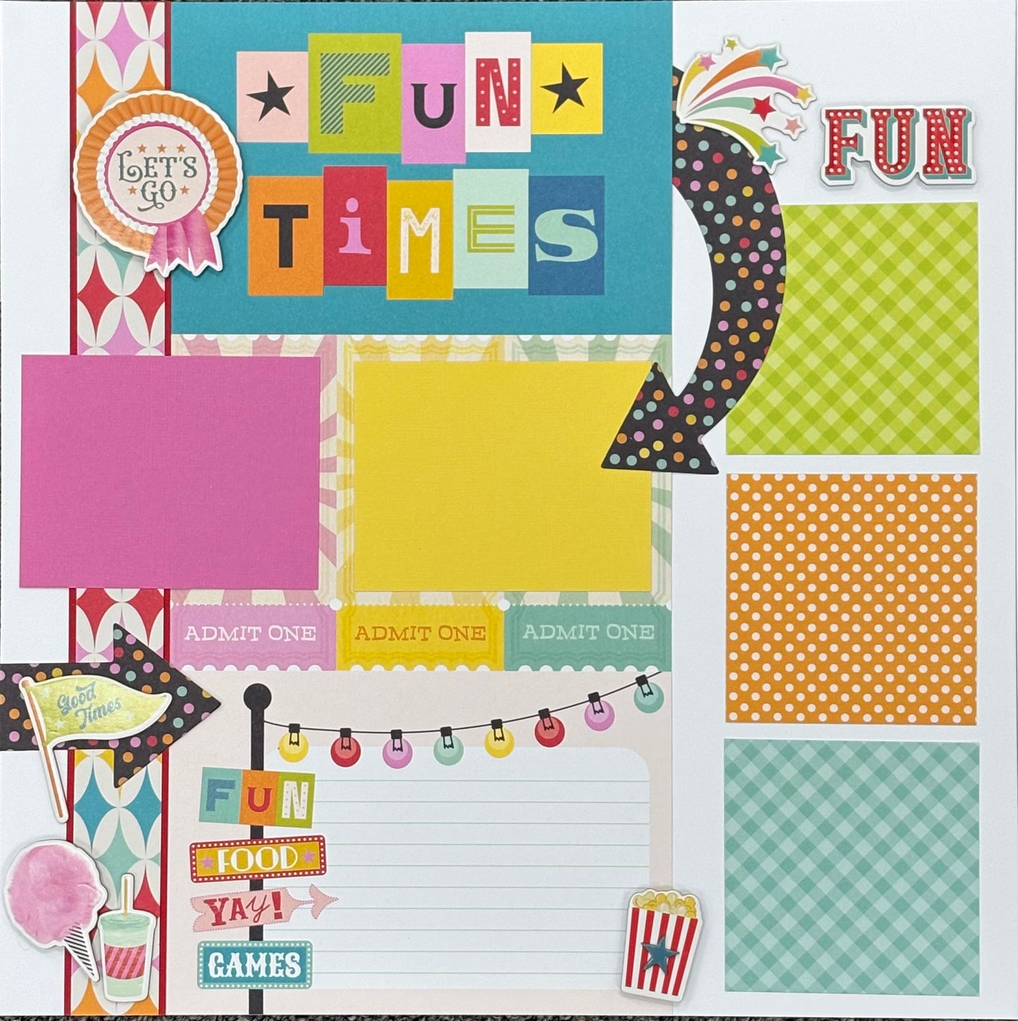 Carnival After Party Page Kit