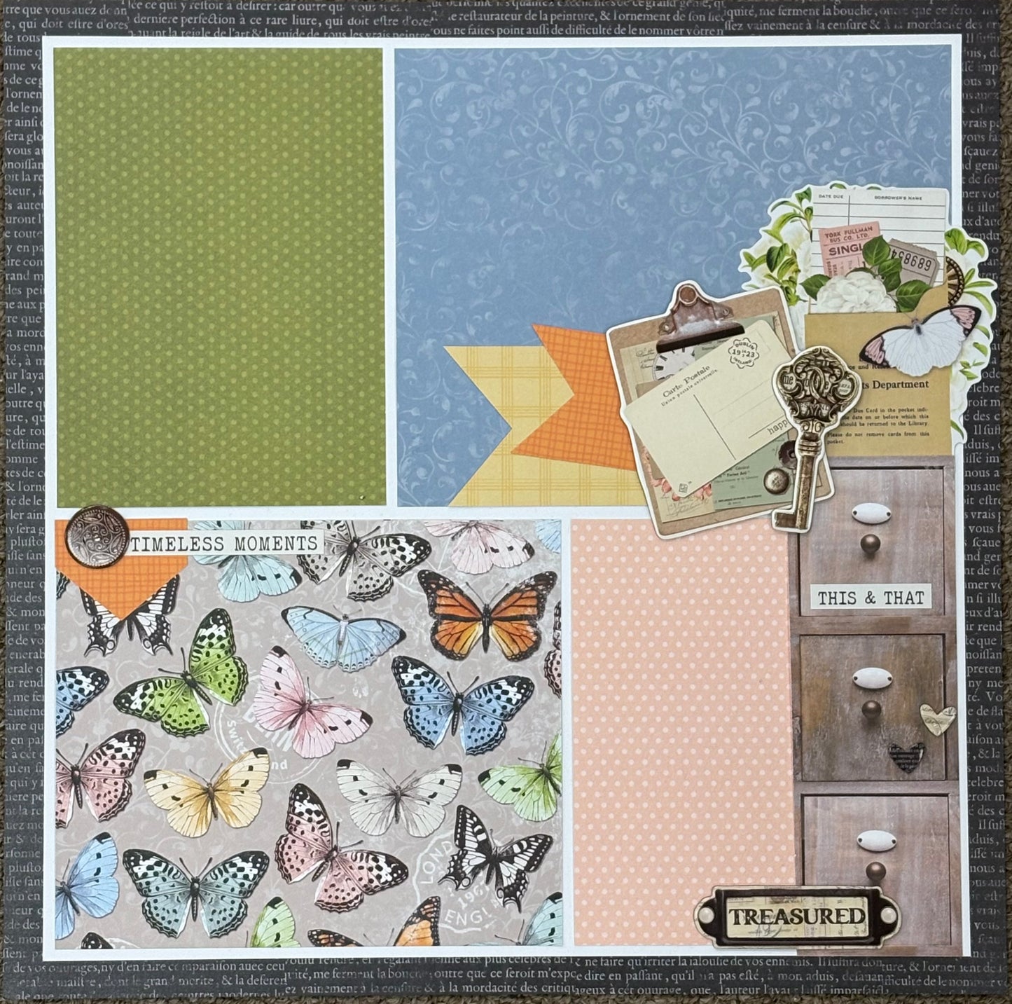 Vintage Junk Journal Deluxe Page Kit Bundle