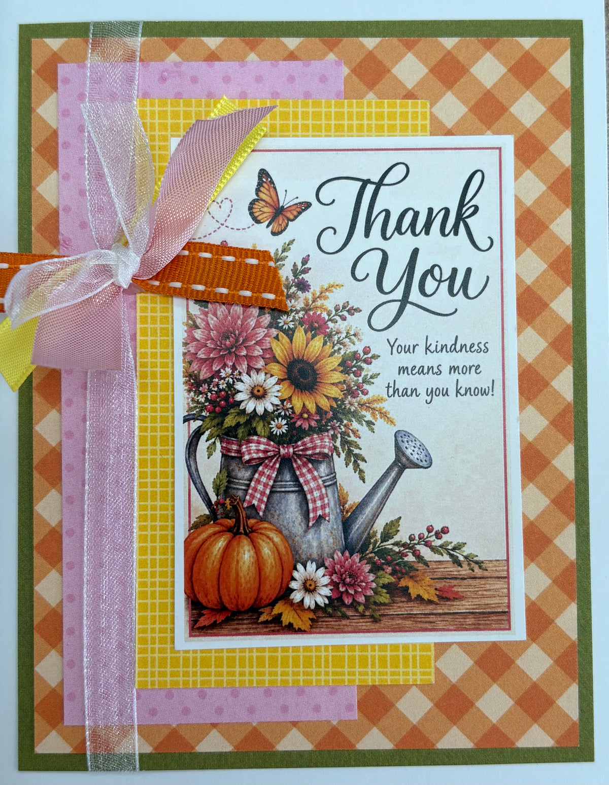 Thank You Fall Card