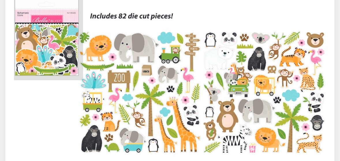 Zoo Day Super Bundle Bella Blvd.