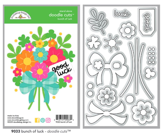 Lucky Me Bunch of Luck Doodle Cuts Die