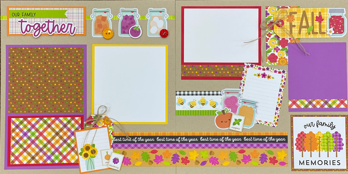 Fall Page Kit Bundle