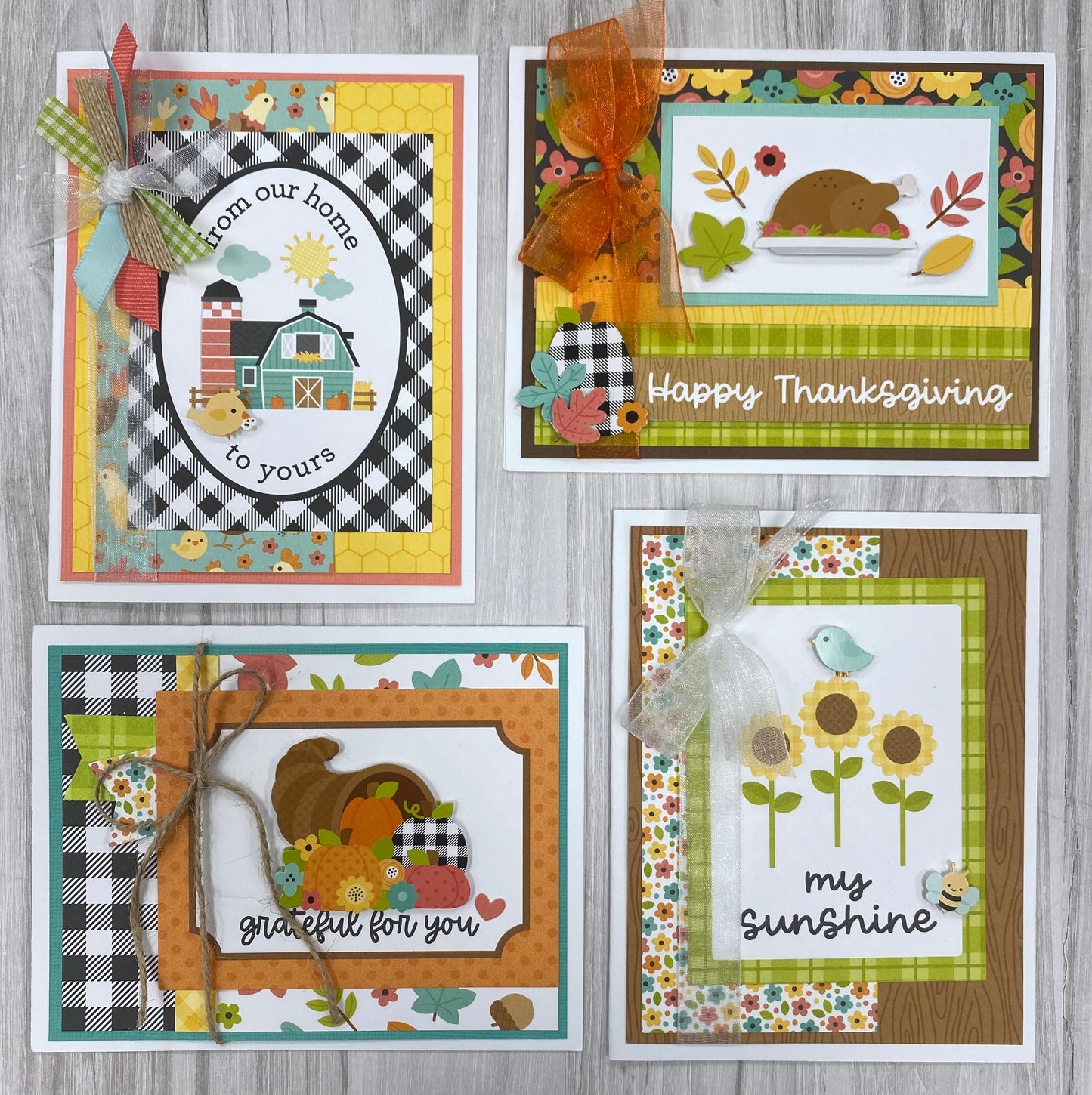 Farmhouse Card Set 2 Doodlebug Designs