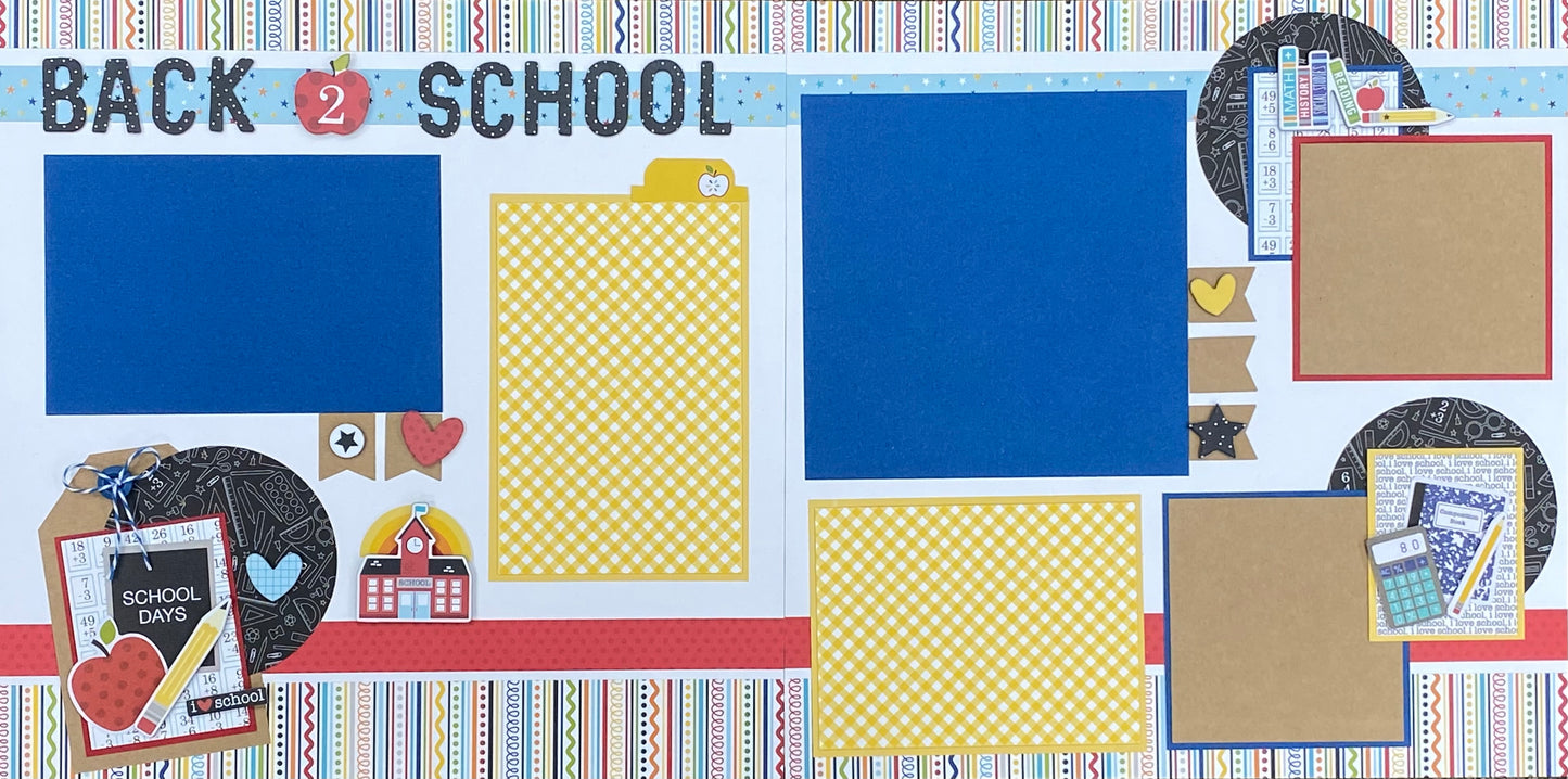 Bella Blvd. School 12x12 Page Bundle Set