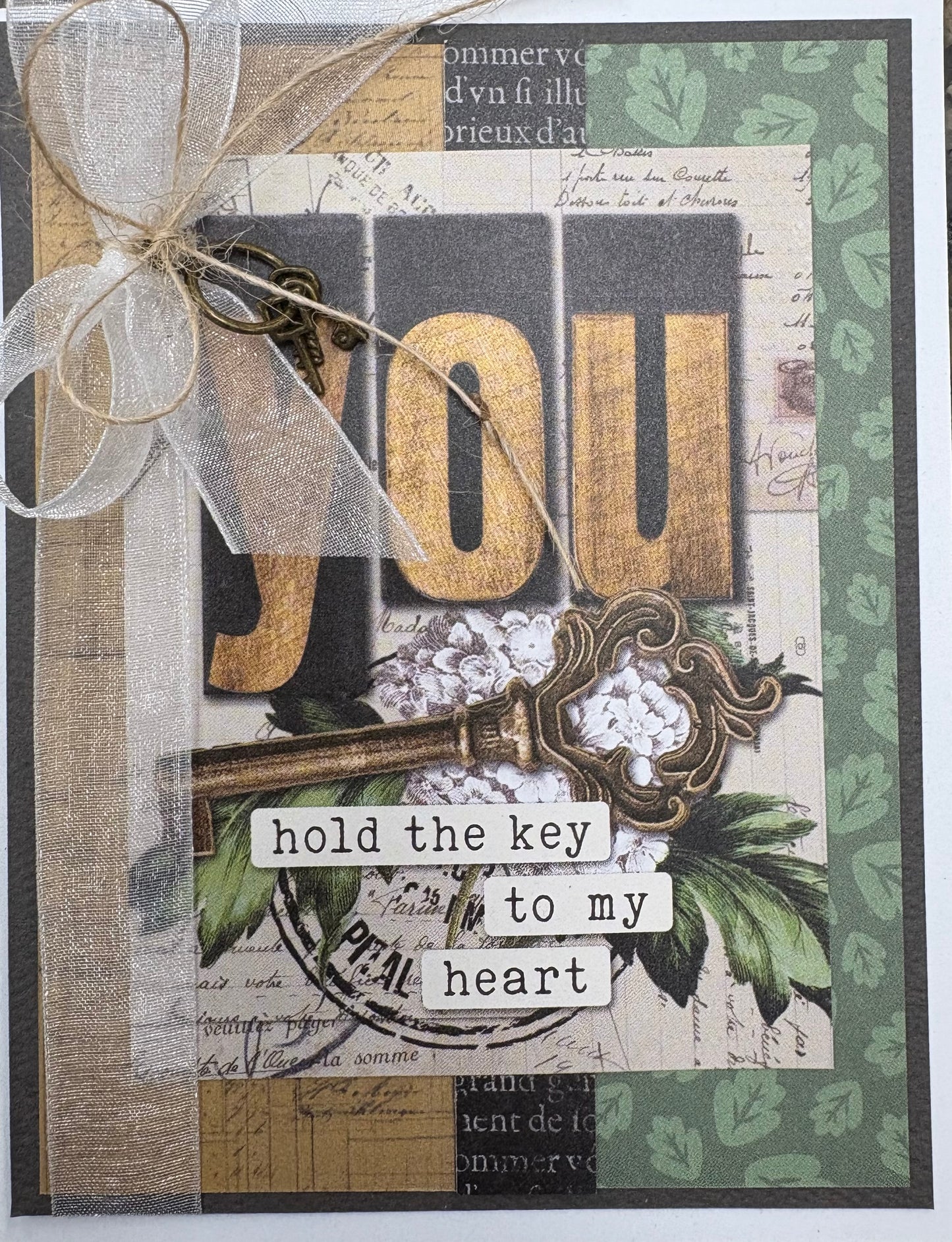 You Hold The Key to My Heart Card Kit