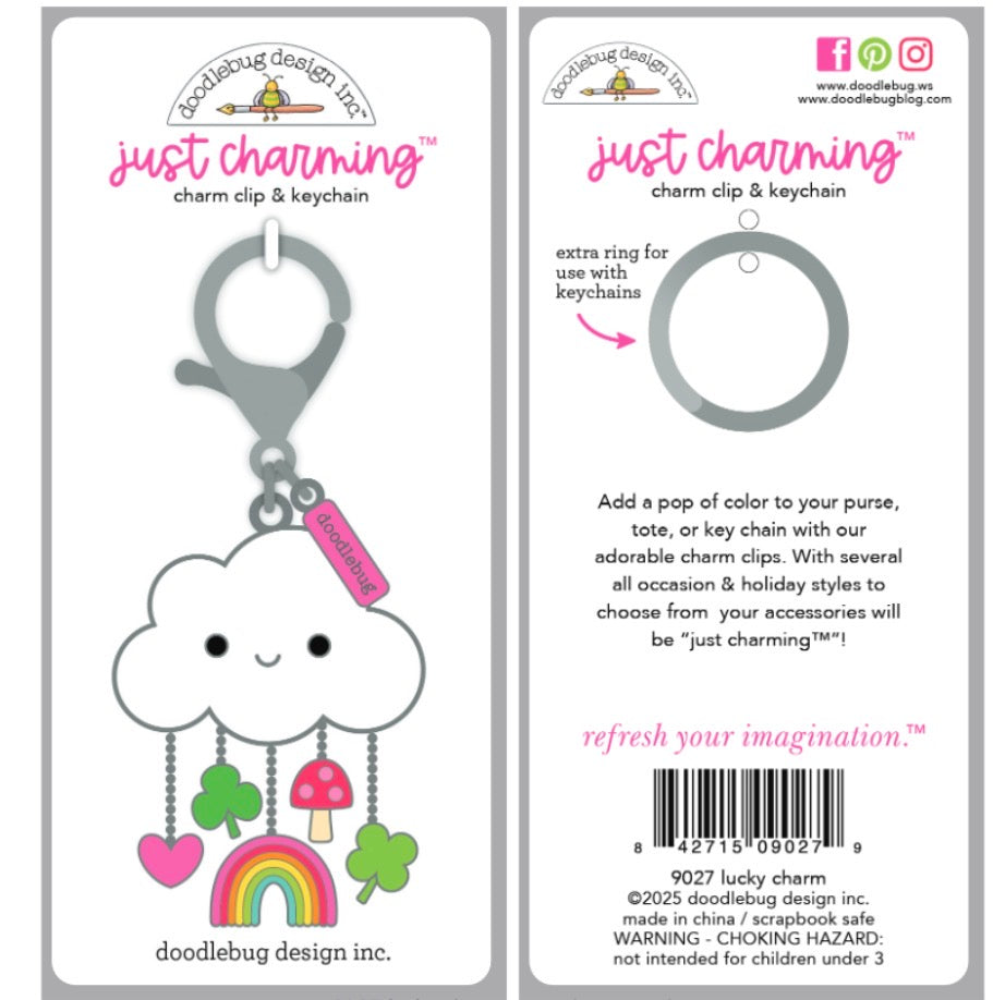 Lucky Charm Key Chain or Bag Charm