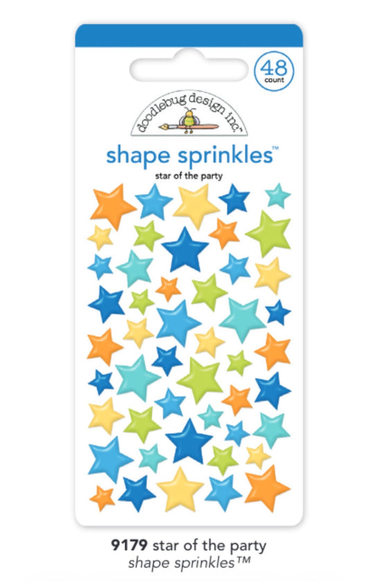 Star of the Party Sprinkles Balloons and Banners