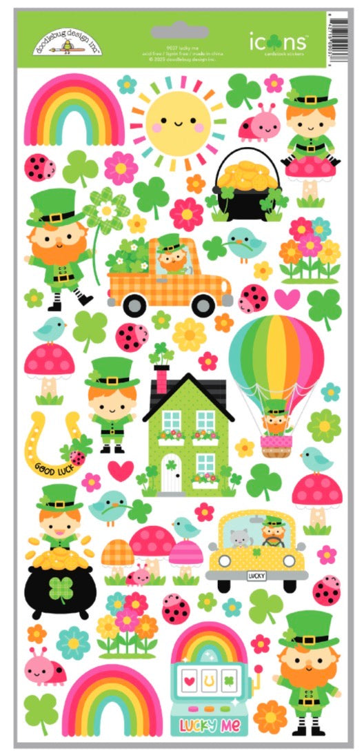 Lucky Me Icon Stickers