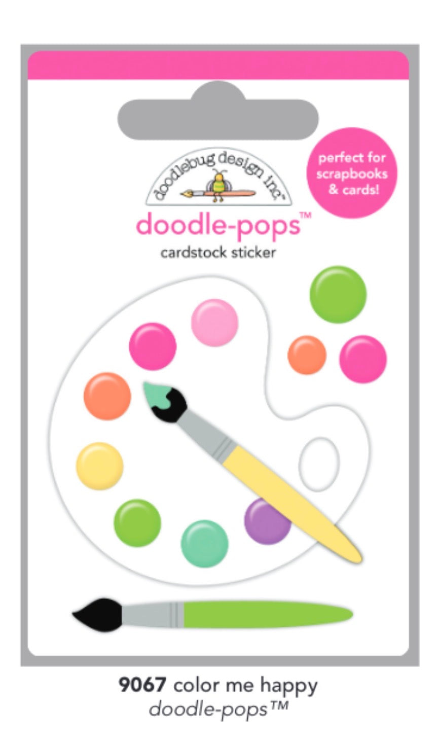 Color Me Happy Doodle Pops Color Me Crafty