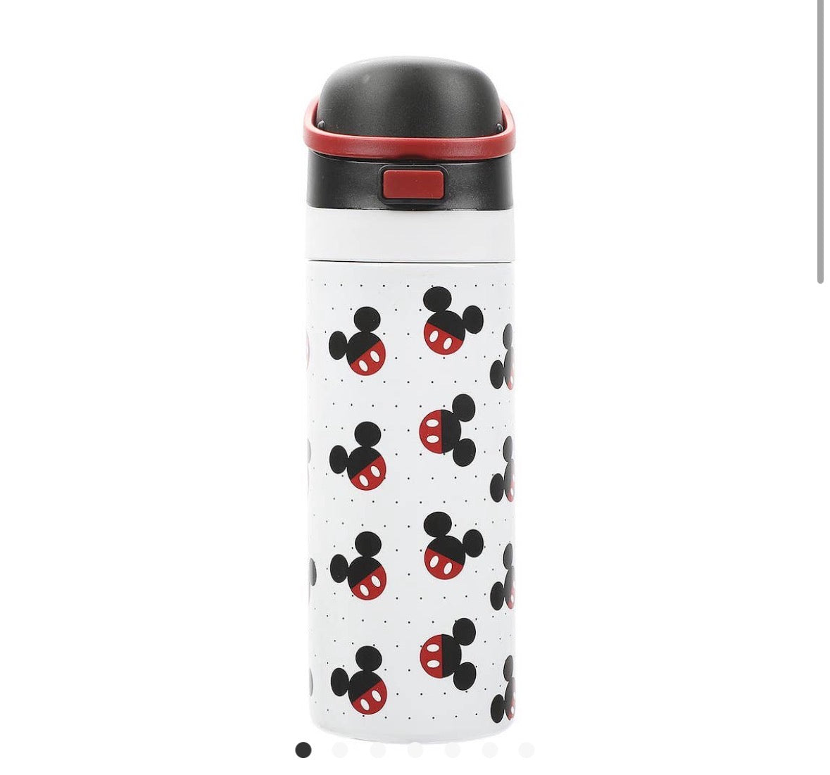 Mickey Mouse Classic Mickey Ears
All-Over Print White 24 oz Stainless Steel Water Bottle