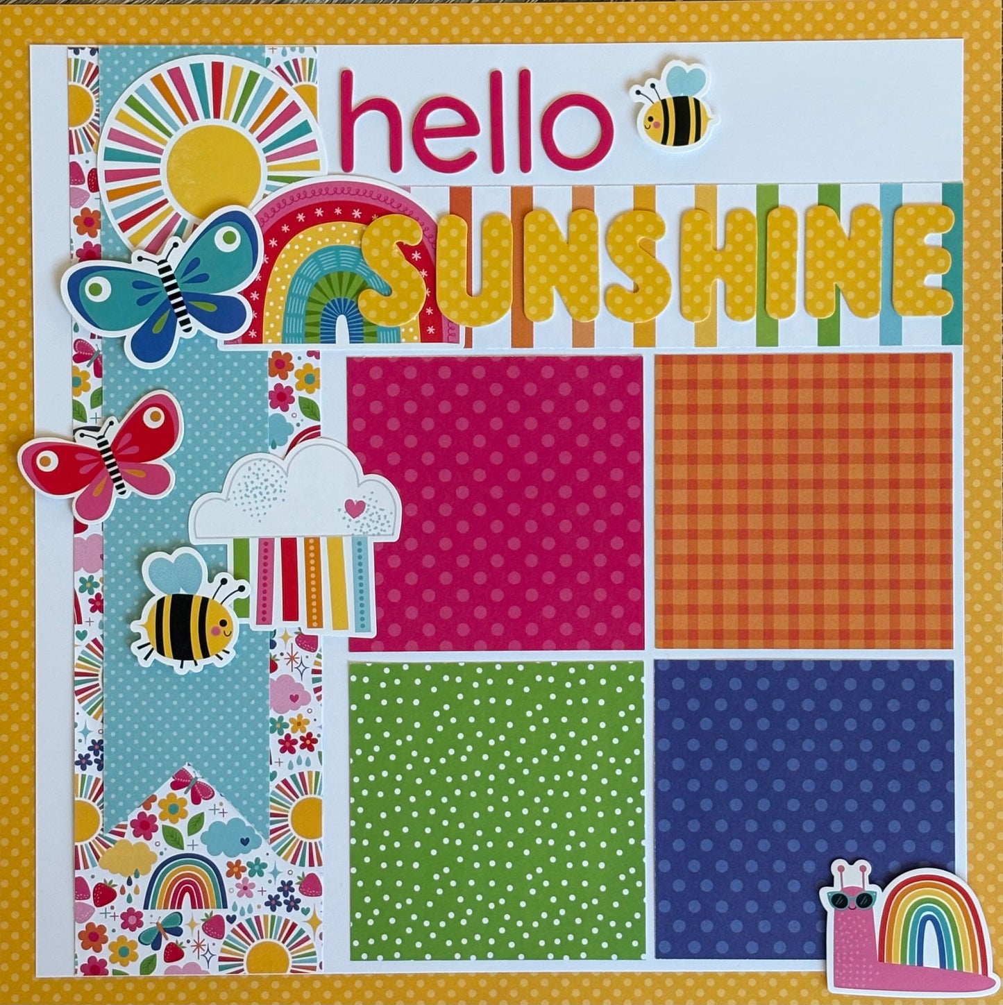 Walking in Sunshine Super Page Bundle