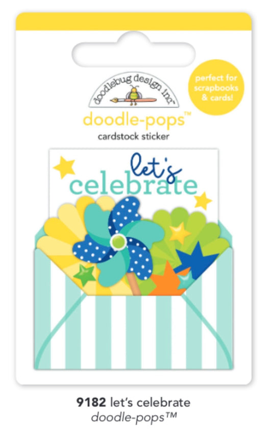 Let’s Celebrate Doodle Pop Balloons and Banners