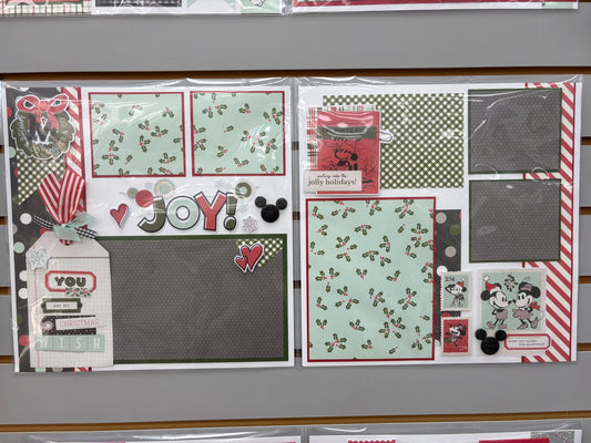 Classic Mouse Christmas 12x12 Page Kit