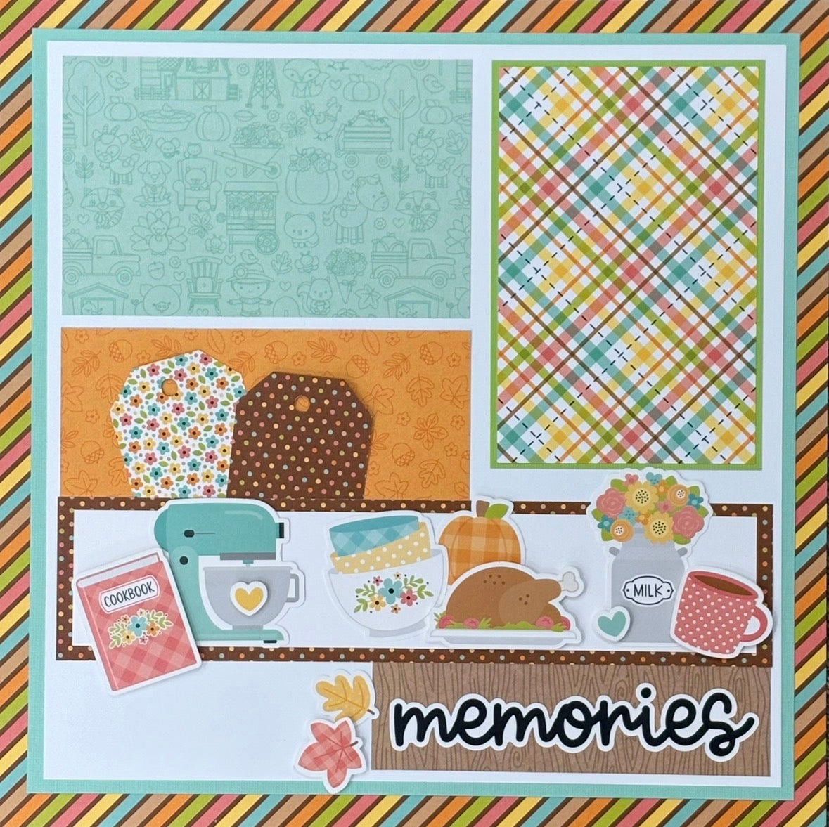Fall and Thanksgiving Page Bundle