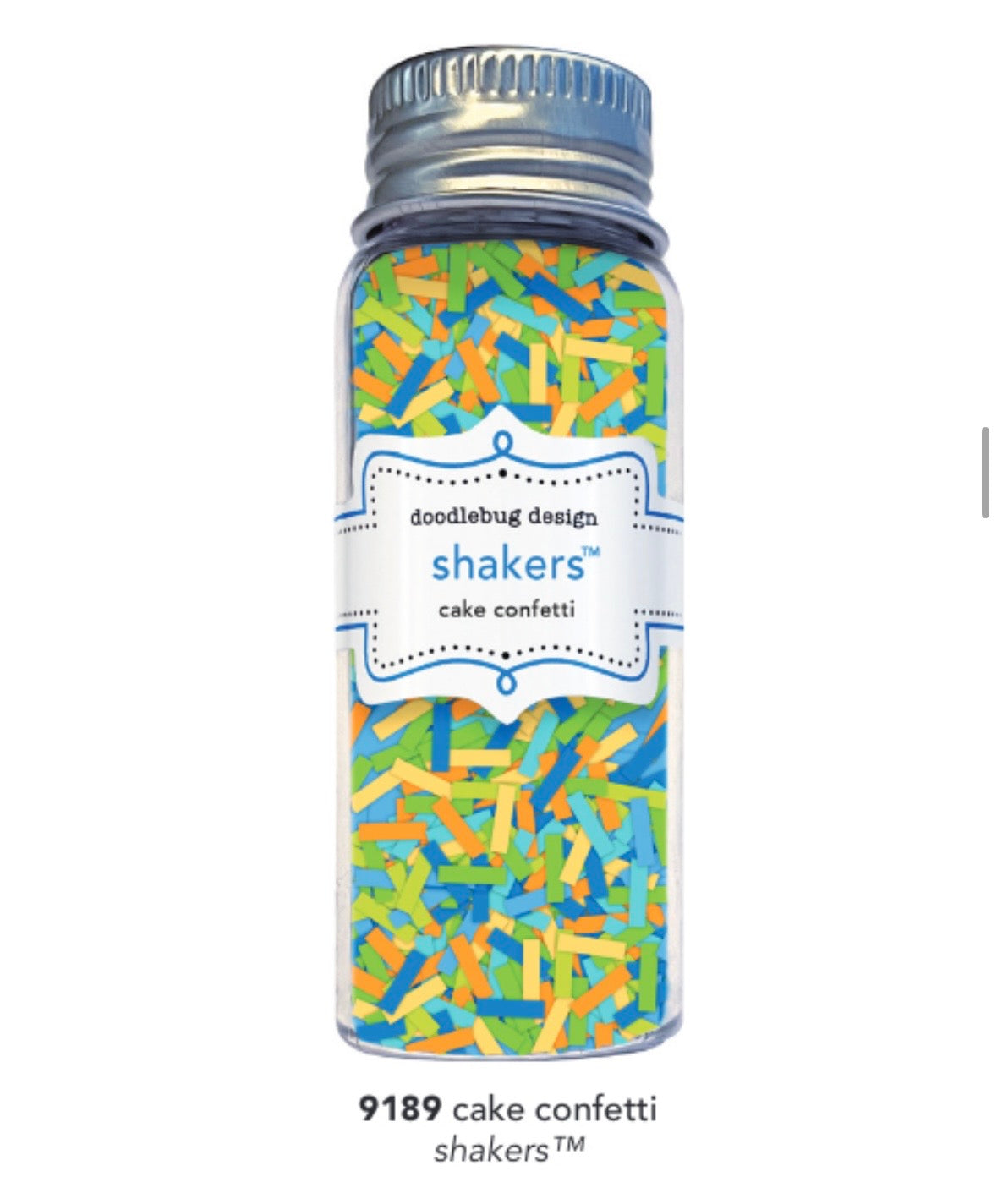 Cake Confetti Shaker