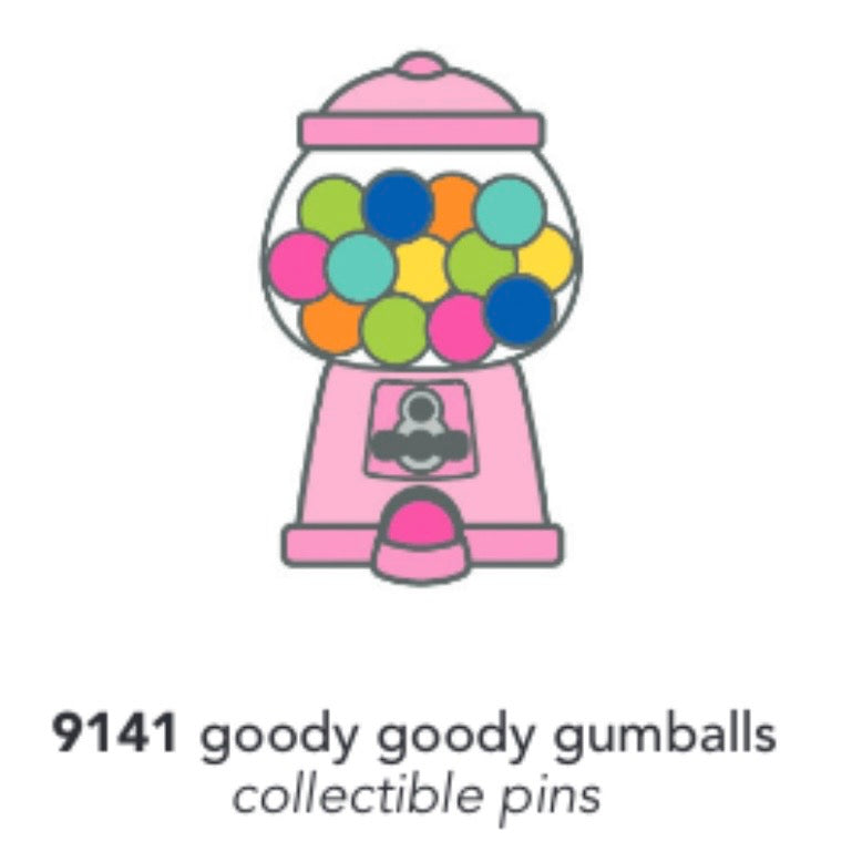 Goody Goody Gumballs Pin Cupcakes and Candles