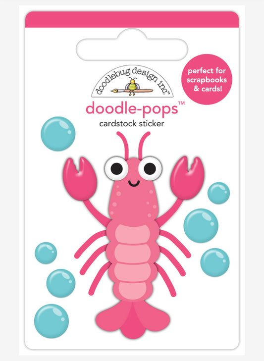 Lobster Summer Fun Doodle Pop