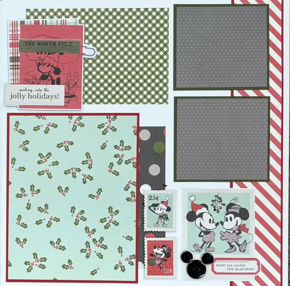 Classic Mouse Christmas Layout
