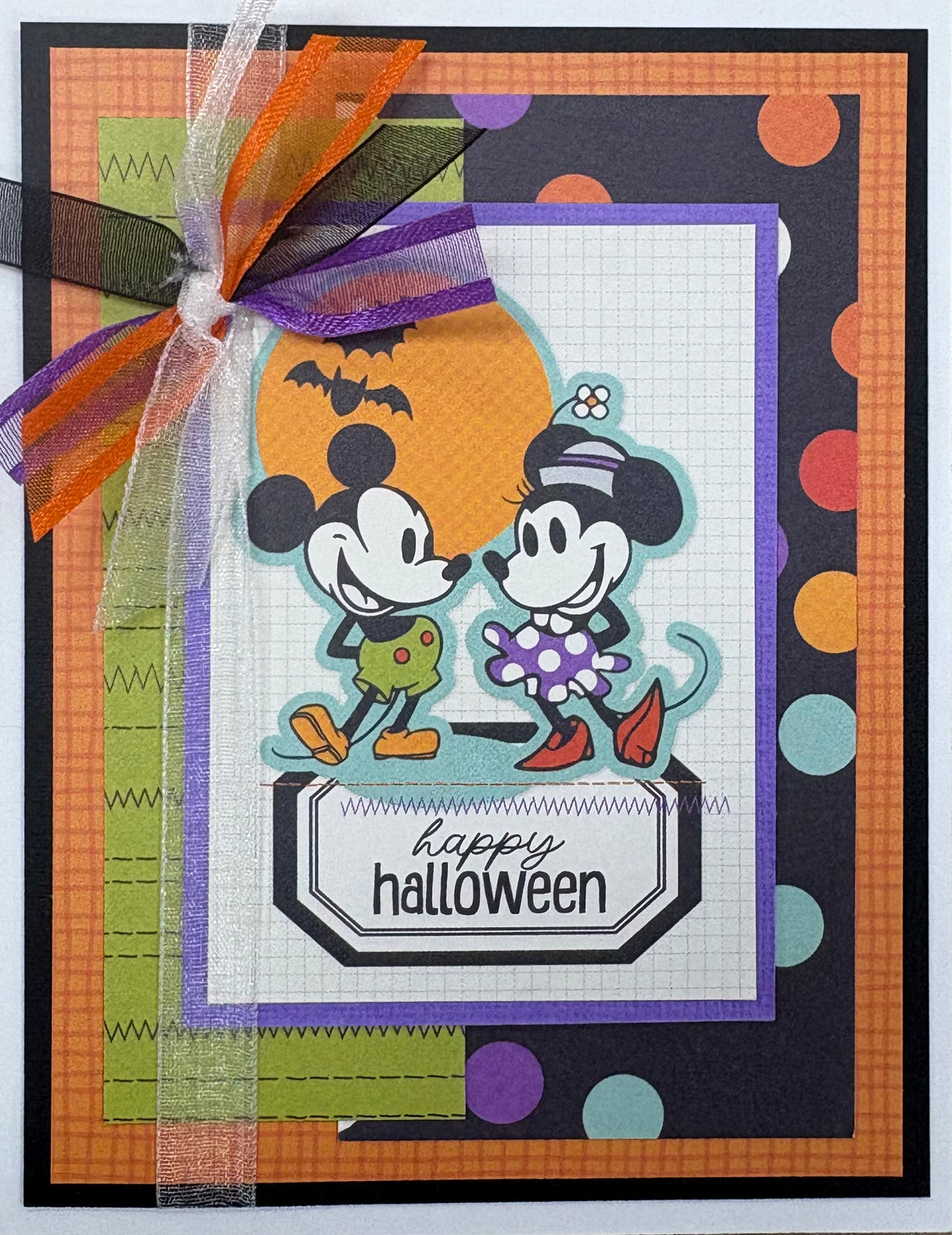 Happy Halloween Mickey Card Kit