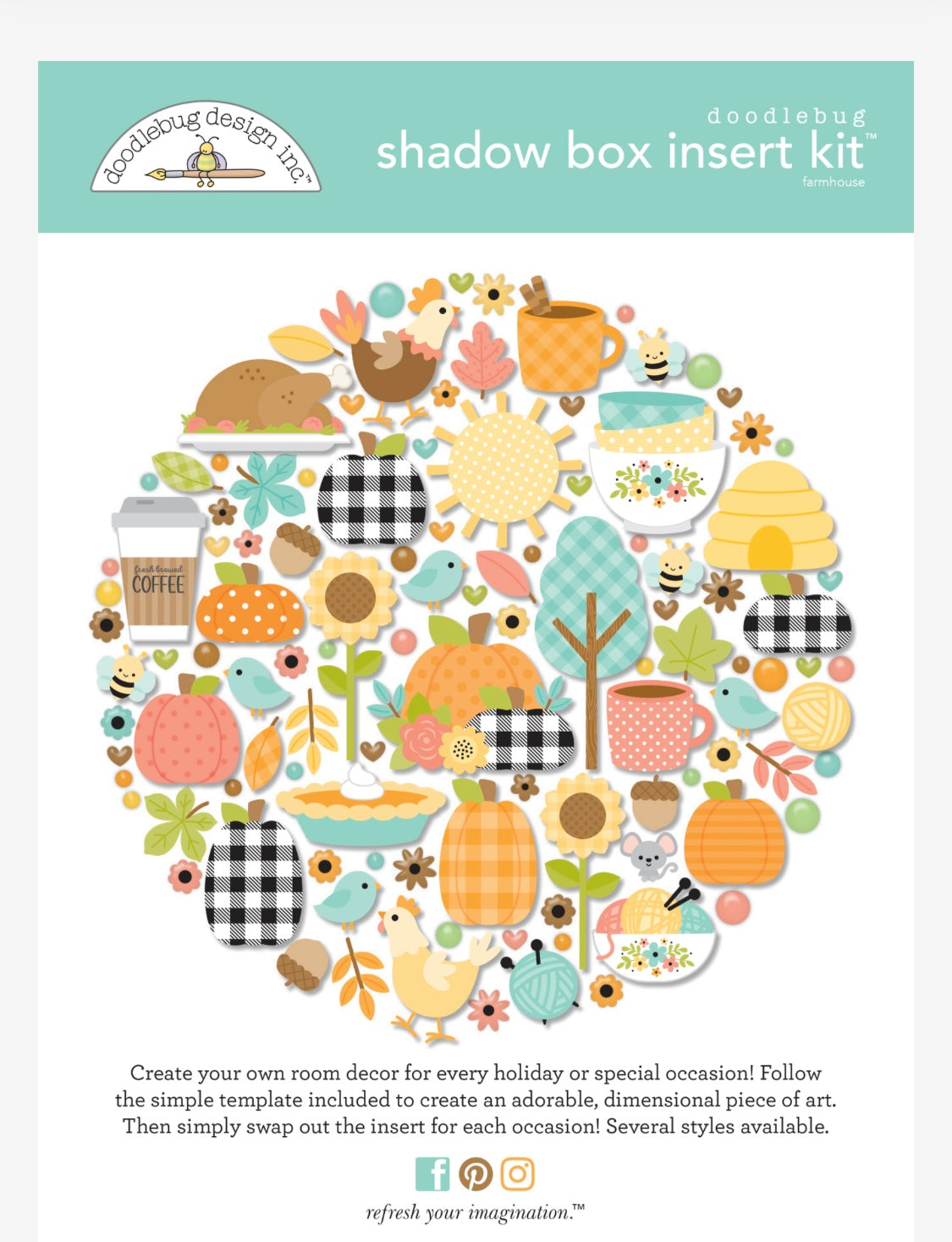 Farmhouse Shadow Box