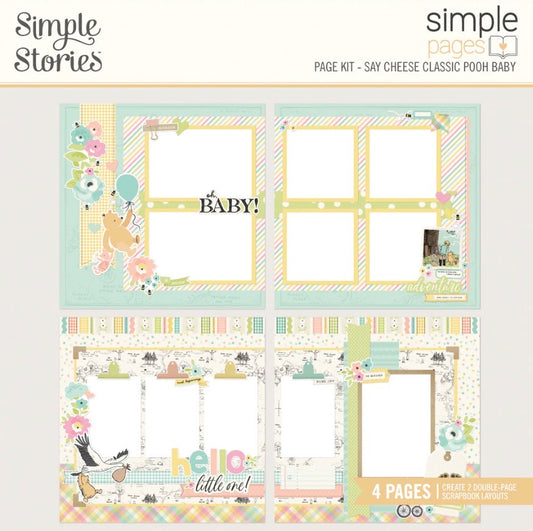 Classic Baby Pooh Simple Stories Page Kit