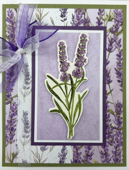 Lavender Card Kit