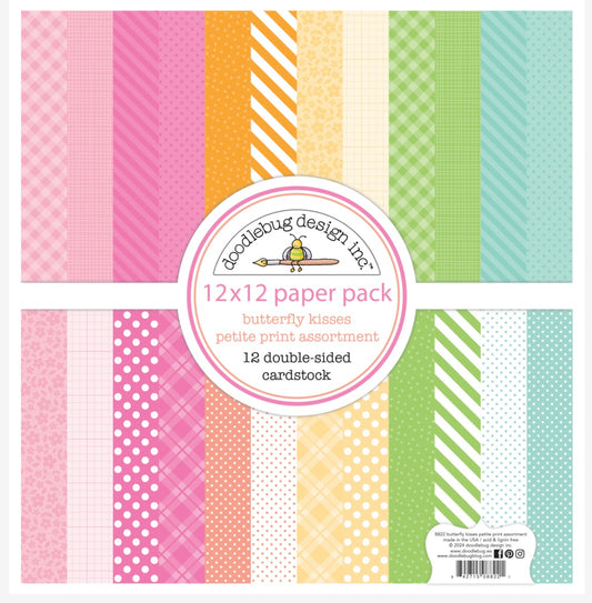 Butterfly Kisses Petite Prints Doodlebug